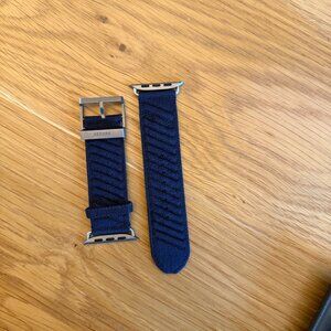 Apple Watch Hermes - 49mm Bleu Nuit En Mer Strap / Band